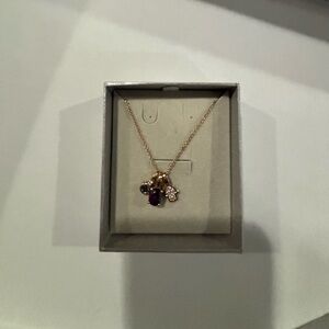 Effy 14k gold Amethyst,Blue Topaz and Diamond Hamsa charm pendant